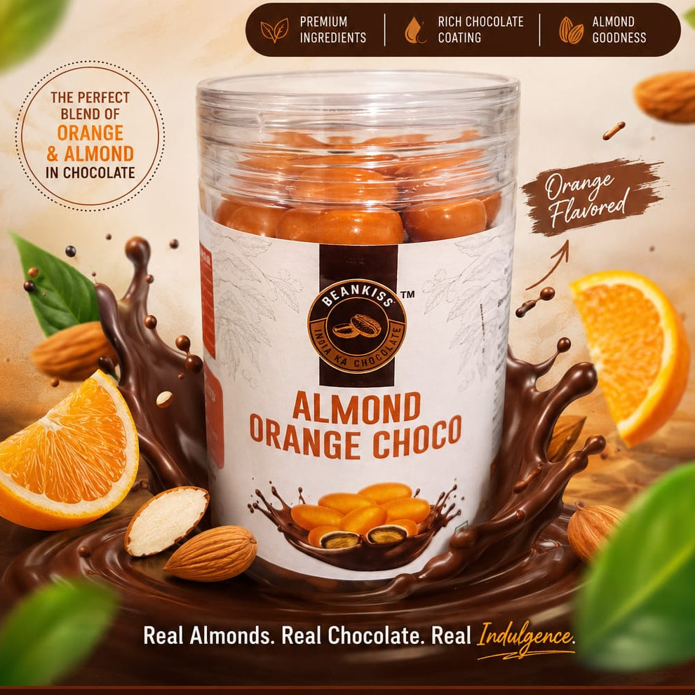 Almond Orange choco 100gm